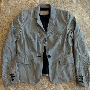 Title: Banana Republic Striped Blazer Size 6